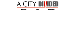 Desktop Screenshot of acitydivided.americanobserver.net
